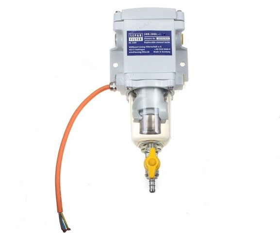 Filtre de combustibil SEPAR SWK -2000 10Н/12/250  (dotate cu încălzirirea motorinei)